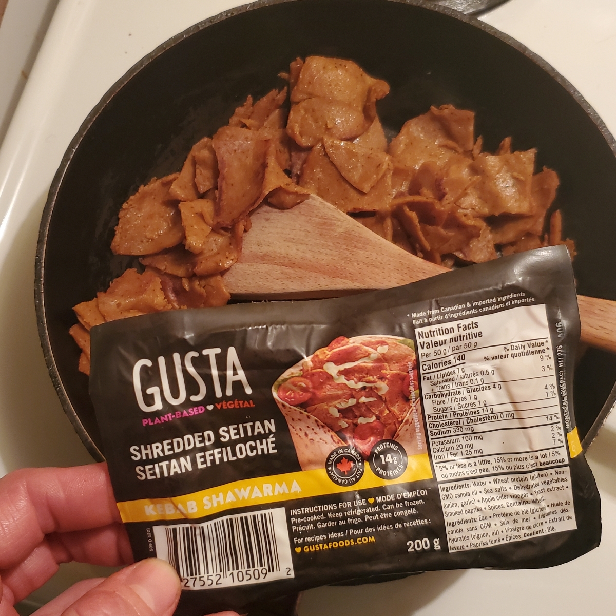 Gusta Seitan effiloché kebab shawarma Reviews abillion