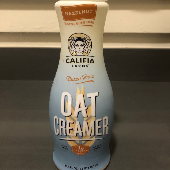 photo of Califia Farms Almondmilk Creamer Hazelnut shared by @ladylindseybee on  07 Jul 2021 - review