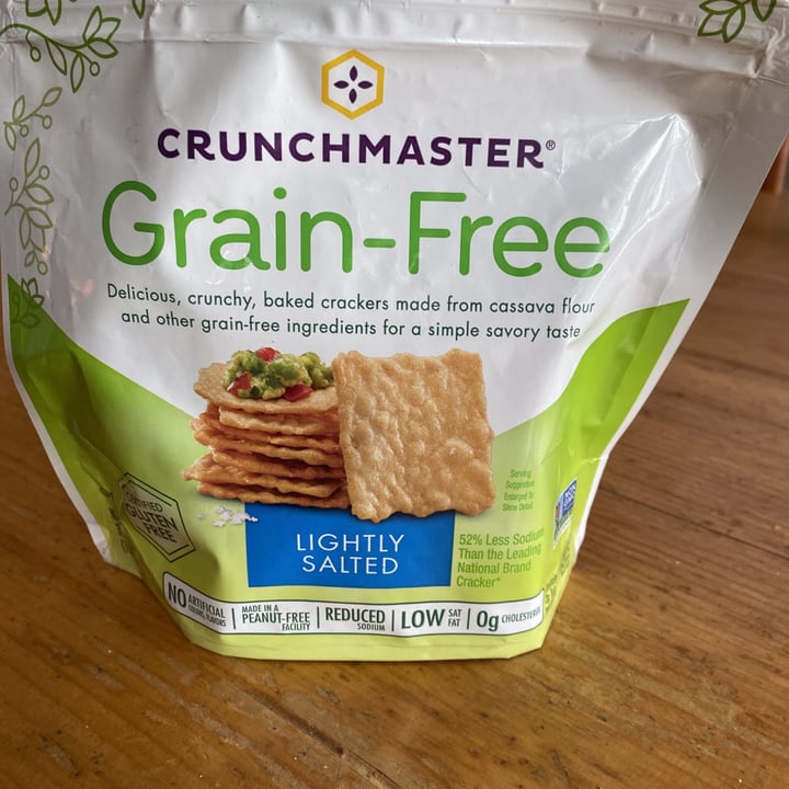 photo of Crunchmaster Grain Free Lightly Salted Crackers shared by @jlbal611 on  08 Jun 2021 - review