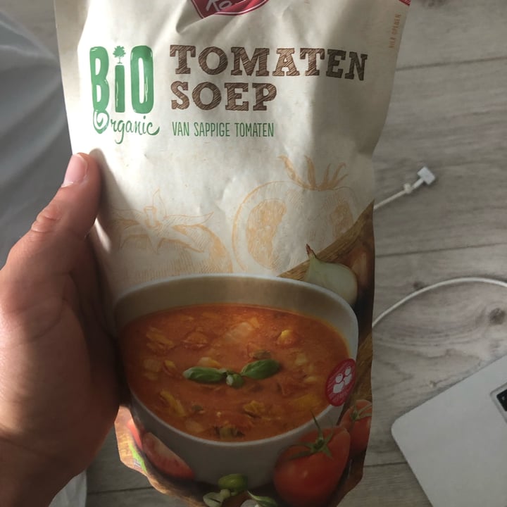 photo of Kania Tomato Soup shared by @laveganamasmolona on  19 Jun 2022 - review