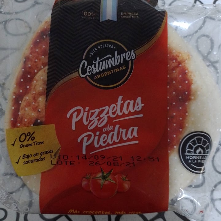 photo of Costumbres Argentinas Pizzetas A La Piedra shared by @caiqui on  02 Sep 2021 - review