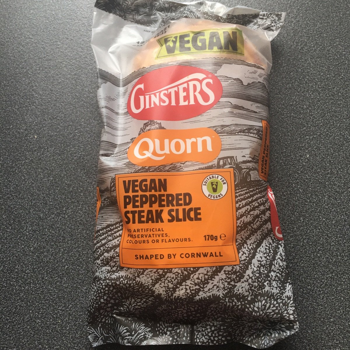Vegan Quorn and peppered slice from Ginsters - Vegan Product Reviews ...
