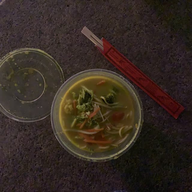 Photo of the dish “Veggie soup box”