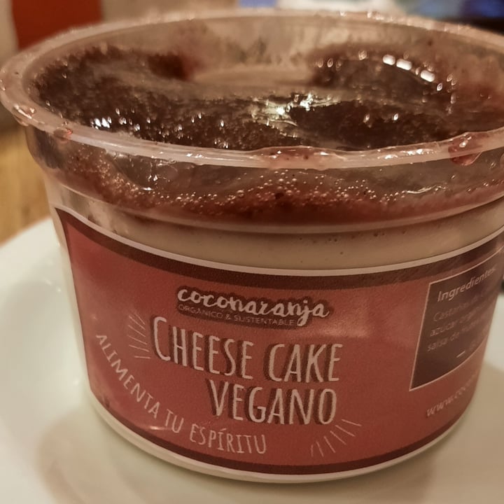 photo of COCONARANJA tienda & resto Cheesecake VEGAN shared by @agustinaterzano on  03 Jan 2021 - review
