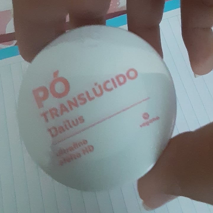 review photo of Dailus Pó translúcido Dailus vegano shared by @camila-araujo on 25 Aug 2021 - review