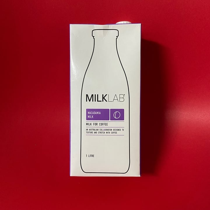 photo of MILKLAB Macadamia milk shared by @dafnelately on  17 Jul 2021 - review
