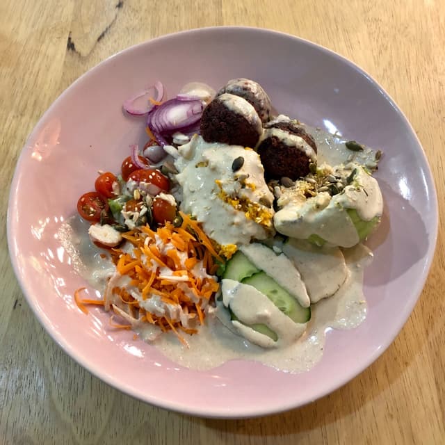 Foto do prato “Falafel Bowl”