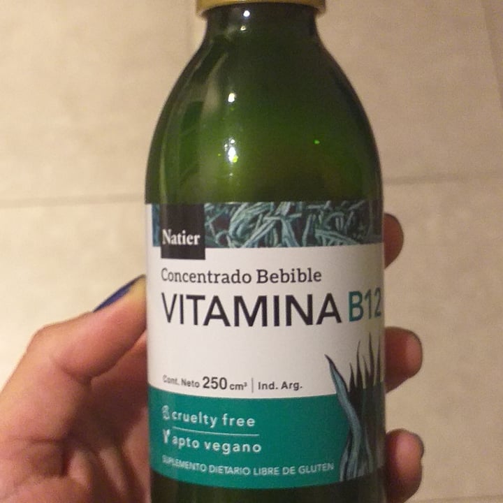 photo of Natier  Vitamina B12 Bebible shared by @melinamelinacc on  21 Sep 2021 - review