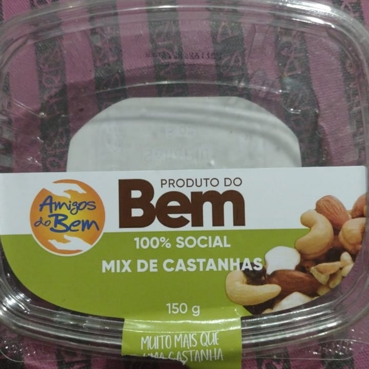 photo of Amigos do bem Mix de castanhas shared by @catiaamaral on  07 May 2022 - review