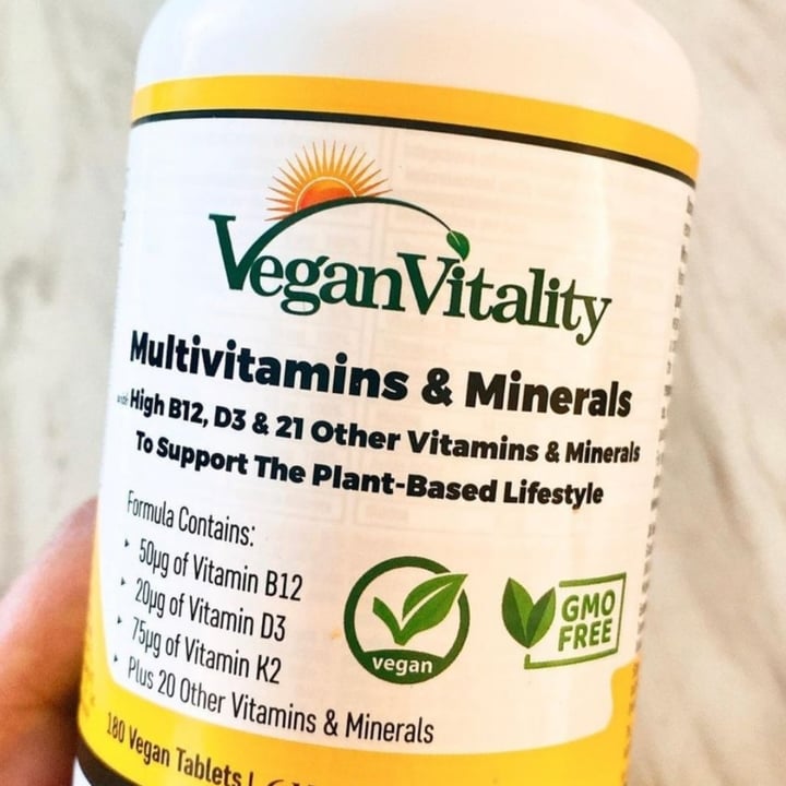 photo of Vegan Vitality Multivitamins & Minerals shared by @taoo on  18 Apr 2022 - review