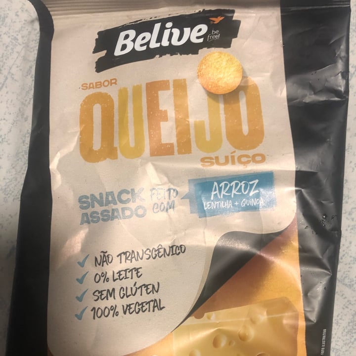 photo of Belive Salgadinho Queijo Suíço shared by @grazianesilva on  05 Sep 2022 - review