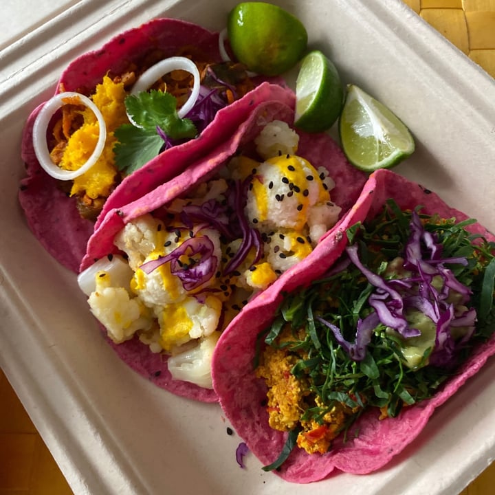 photo of La Pitahaya Vegana Tacos variados shared by @gisells on  20 Oct 2020 - review