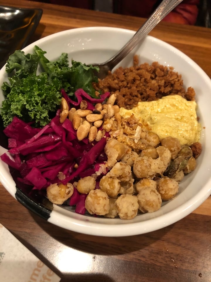 photo of JINYA Ramen Bar- Omaha Vegan Rice Bowl shared by @lyndiebrady23 on  23 Jan 2020 - review
