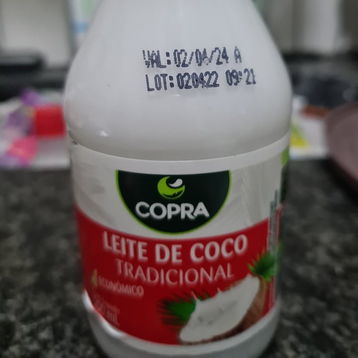 review photo of Copra Leite de coco tradicional shared by @ericaanogueira on 06 Sep 2022 - review