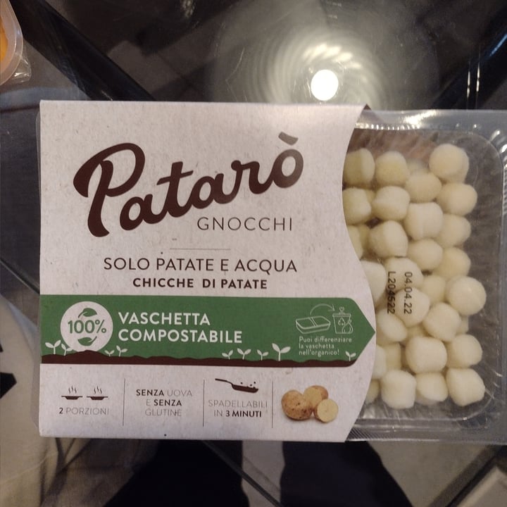 photo of Patarò Gnocchi solo patate e acqua - chicche di patate shared by @c1ari on  21 Mar 2022 - review