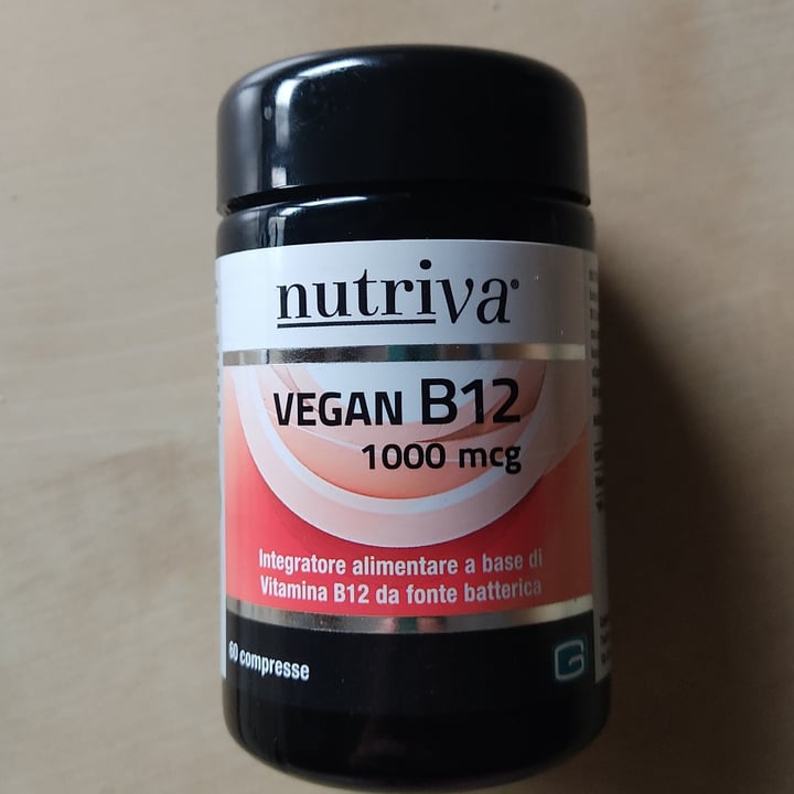 photo of Nutriva  Vegan B12 1000mg shared by @sarahcatu96 on  16 Mar 2022 - review