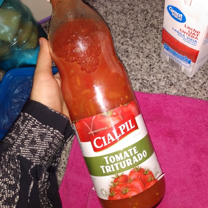 photo of Cialpil Salsa de tomate shared by @aveganstilllearning on  07 Nov 2020 - review