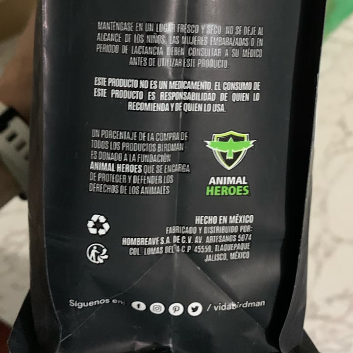 review photo of Birdman Falcon performance proteina vegetal con creatina 1.9 kg shared by @rjrd on 13 Nov 2021 - review