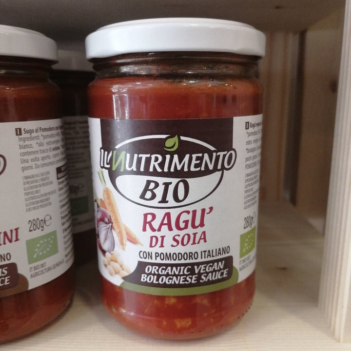 photo of Il Nutrimento Ragù di soia shared by @silviaf1991 on  09 Sep 2022 - review