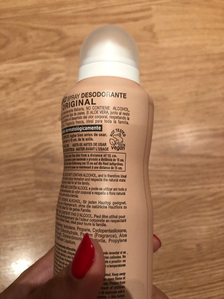 photo of Babaria Bio  Desodorante vegano shared by @steff on  28 Jun 2019 - review