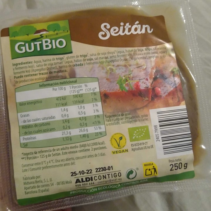 review photo of GutBio Seitán shared by @napata on 22 Sep 2022 - review