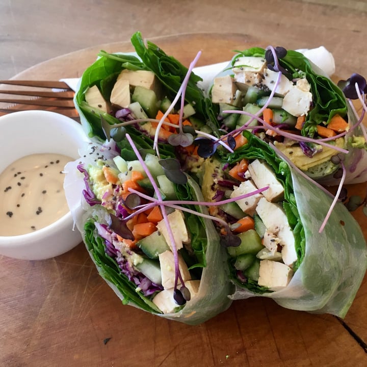 review photo of The Conscious Kitchen Vietnamese Summer Rolls shared by @anothersavegan on 18 Dec 2020 - review