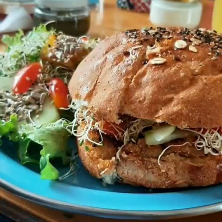 review photo of El Rincón del Mate Hamburguesa de setas empanizadas shared by @sandragora on 19 Jul 2020 - review