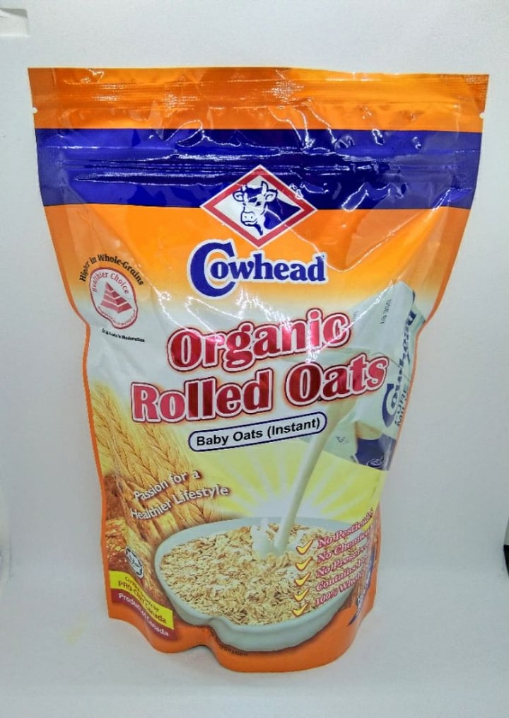 Cowhead Organic Rolled Oats (Instant) Review abillion