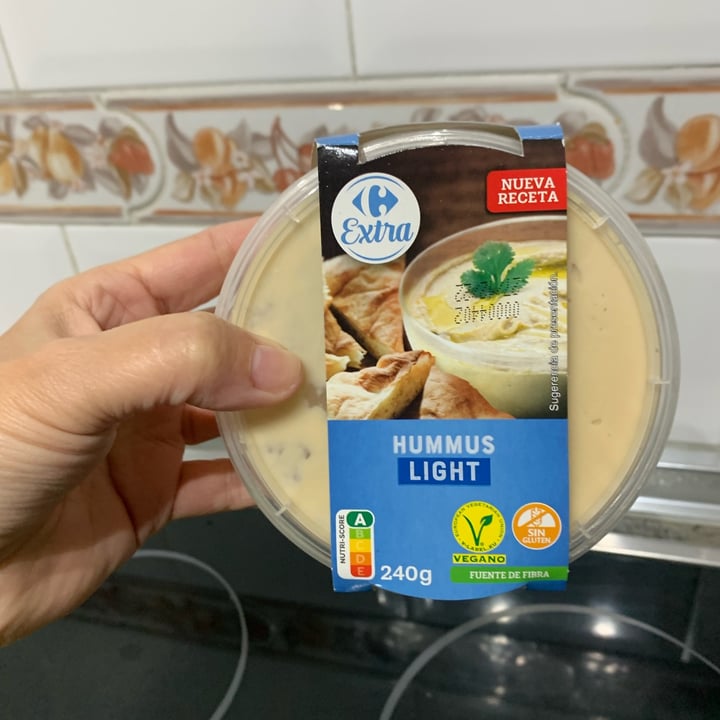 photo of Carrefour Hummus Light shared by @mononoke72 on  07 Dec 2022 - review