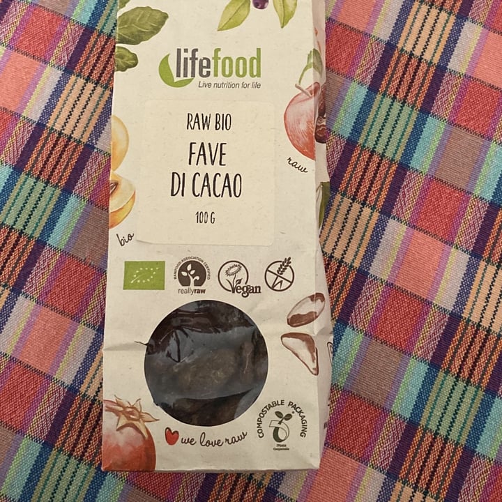 photo of Lifefood Fave di cacao shared by @giuliamazzoni on  09 Feb 2022 - review