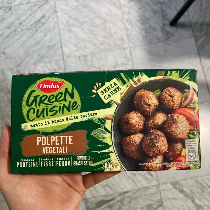 photo of Green Cuisine Polpette Vegetali shared by @francusmenia on  15 Sep 2022 - review