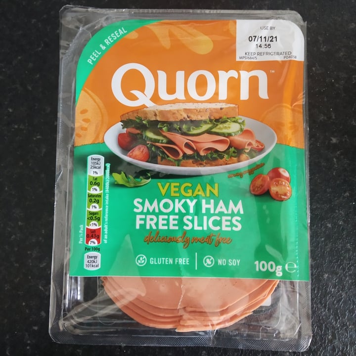 review photo of Quorn Smoky Ham Free Slices shared by @silviamouse on 27 Sep 2021 - review