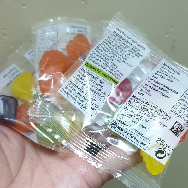 photo of Marks & Spencer Food (M&S) Safari Animal 10 Jelly Sweet Bags shared by @chrismemo on  24 Jul 2020 - review