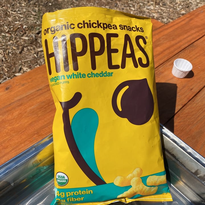 review photo of Hippeas Vegan White Cheddar Organic Chickpea Puffs shared by @kjm74 on 13 Mar 2021 - review