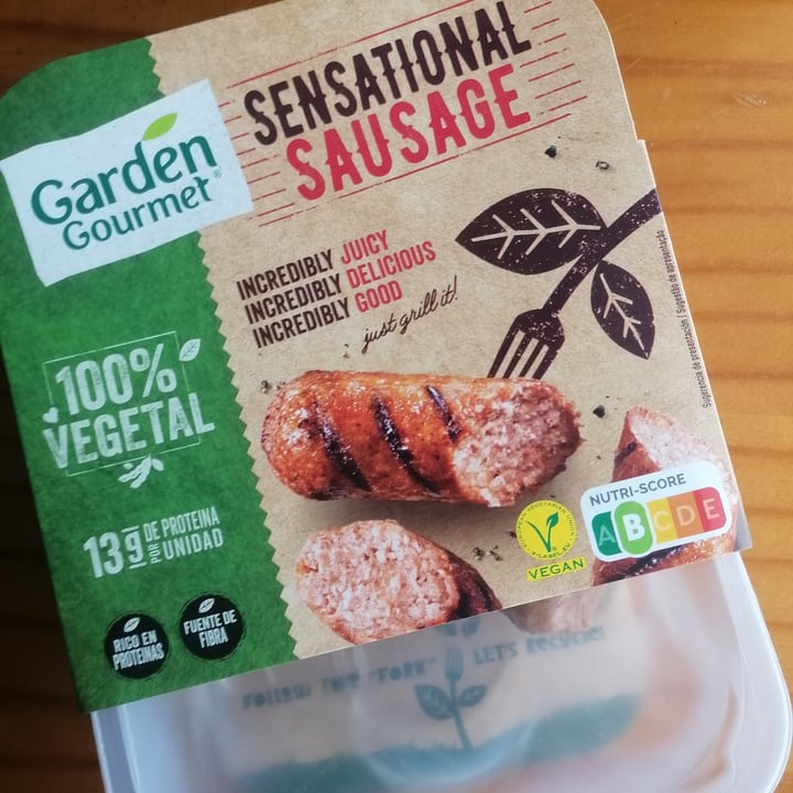 photo of Garden Gourmet Sensational Salsiccia shared by @lauraporteiro on  09 Mar 2021 - review