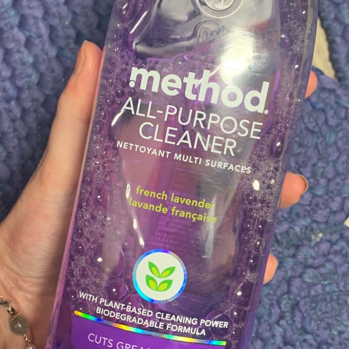 review photo of method All Purpose Natural Surface Cleaner - French Lavender shared by @tschouten on 09 Apr 2022 - review