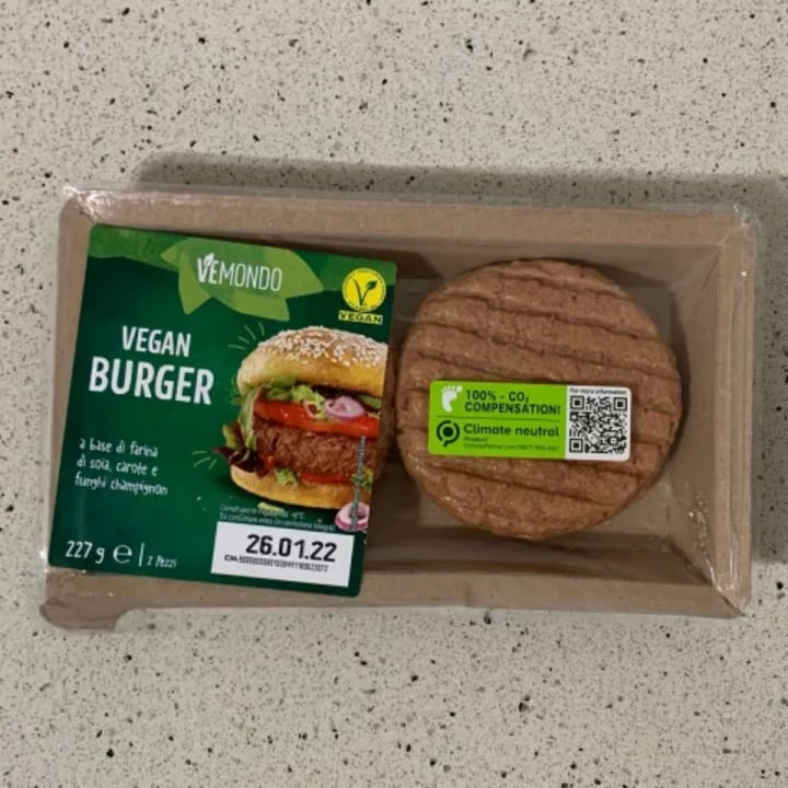 review photo of Vemondo Vegan Burger shared by @kix-rx on 06 Dec 2022 - review