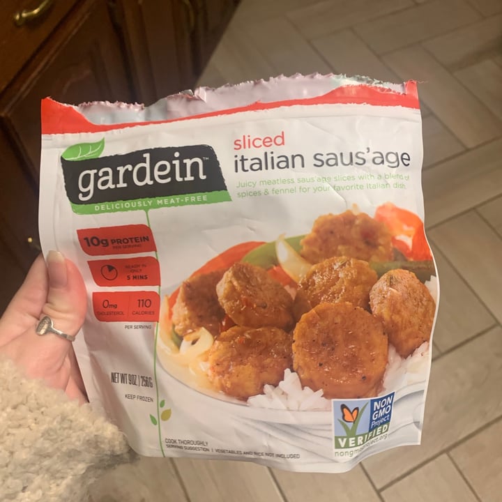 photo of Gardein Sliced Italian Saus’age shared by @beachgirl07 on  28 Dec 2020 - review