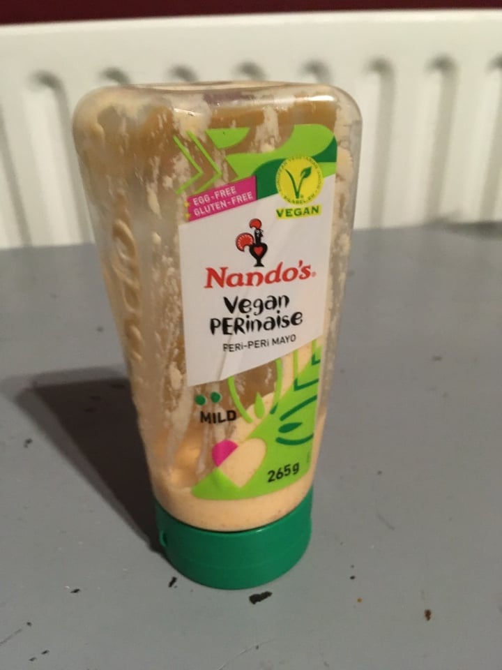 review photo of Nando's Vegan Perinaise Peri-Peri Mayo (Mild) shared by @nedludd on 05 Mar 2020 - review