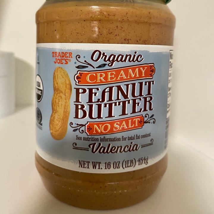 review photo of Trader Joe's Creamy Peanut Butter No Salt shared by @rootedinlove on 03 May 2022 - review