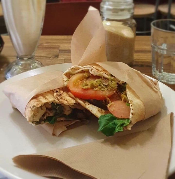 photo of Wild Yam Plant Based Foods & Cafe Falafel Wrap shared by @missmaddie on  29 Jul 2019 - review