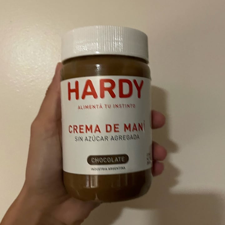 photo of Hardy Crema de Maní sabor Chocolate shared by @valenequiza on  18 Jan 2022 - review