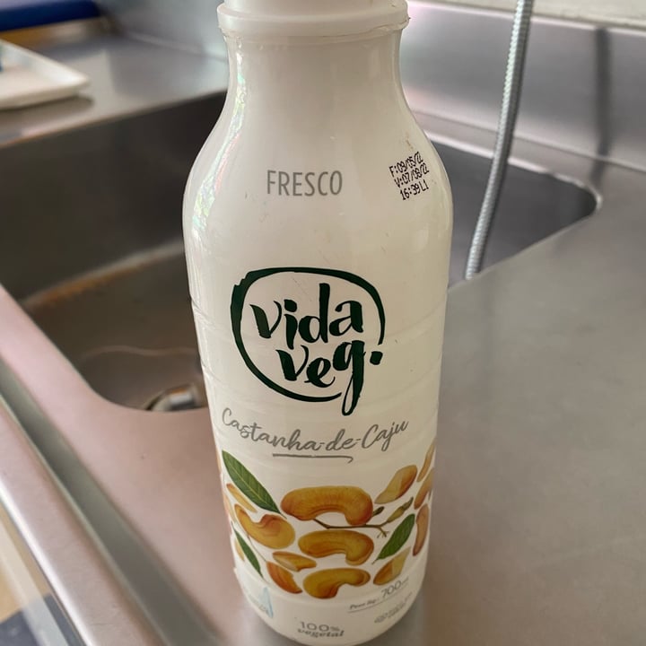 photo of Vida Veg bebida leite vegetal castanha de caju shared by @malu26 on  19 Nov 2022 - review
