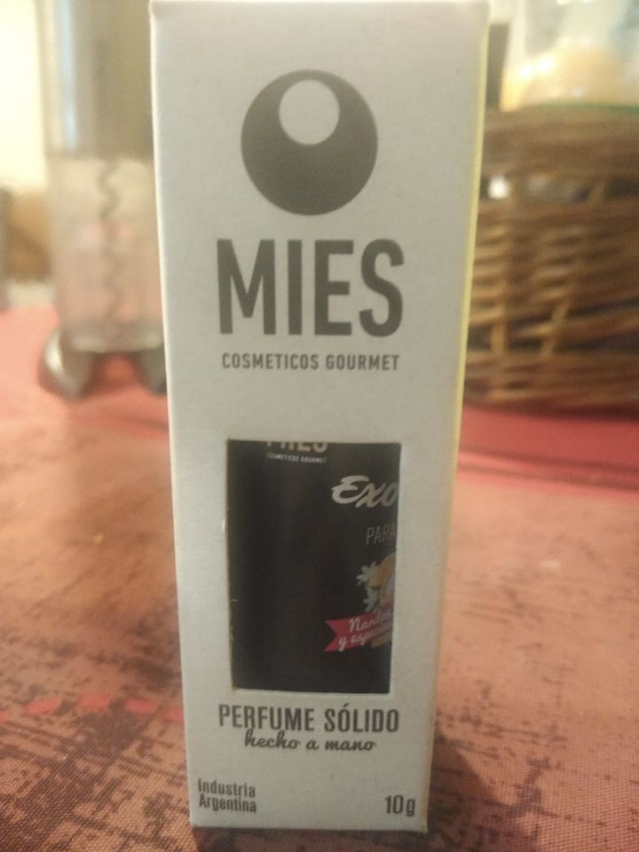 photo of Mies Perfume sólido shared by @ursula on  05 Mar 2020 - review