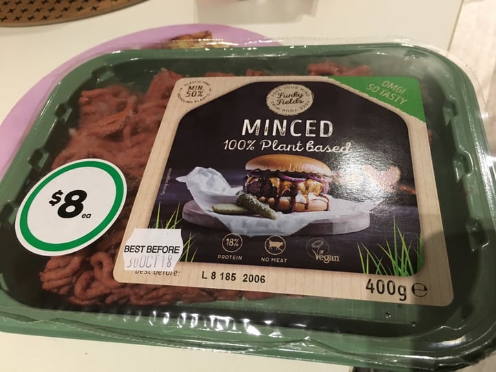photo of Funky Fields Mince shared by @sujahhh on  04 Jun 2019 - review