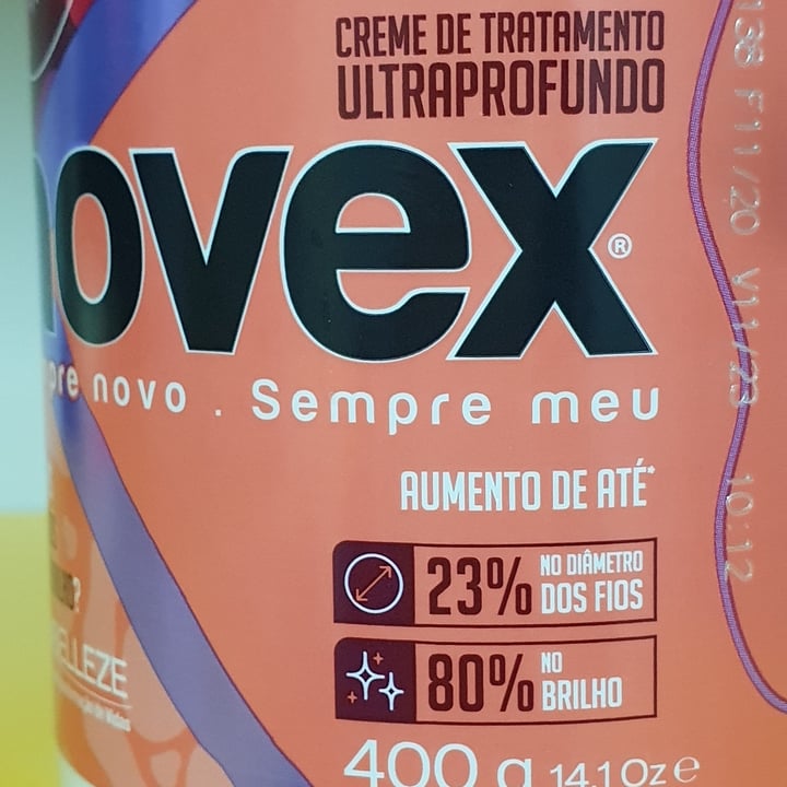 review photo of Novex Creme De Tratamento Ultraprofundo - Infusão De Colágeno shared by @anacarrijo on 22 Sep 2021 - review
