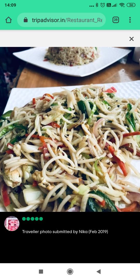 photo of Aadha-Aadha Café Veg Noodle shared by @utkarsh on  26 Feb 2020 - review