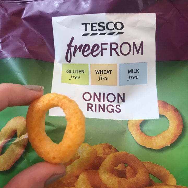 photo of Tesco Onion Rings shared by @staceysnacks on  01 Nov 2020 - review