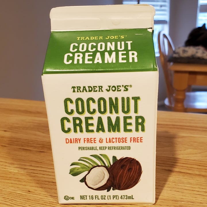 photo of Trader Joe's Coconut creamer shared by @slickabrina on  22 Jun 2022 - review
