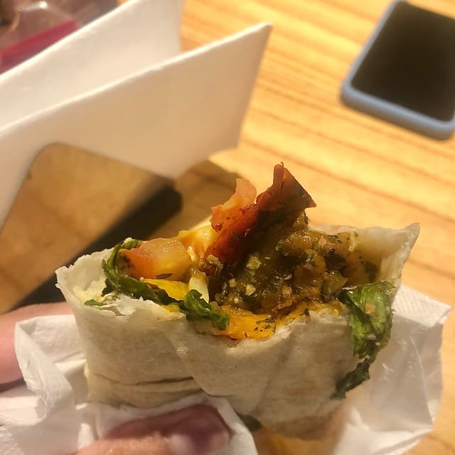 Photo of the dish “Vegan Wrap”